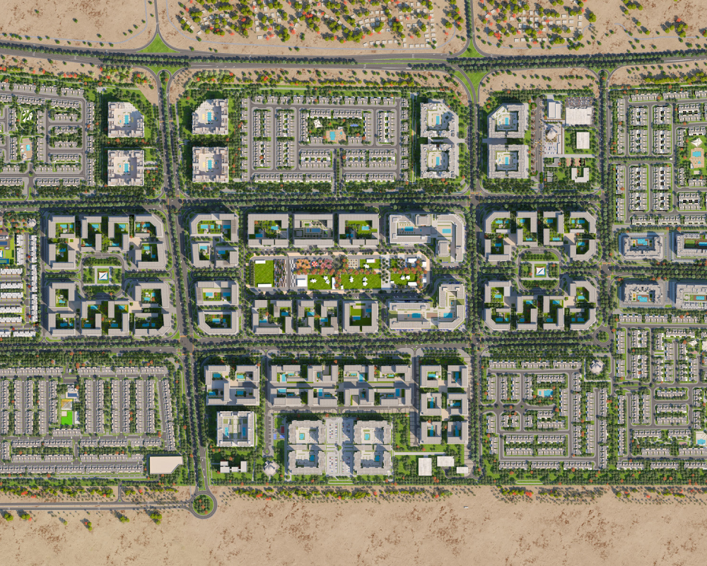 EVELYN on the Park by Nshama masterplan