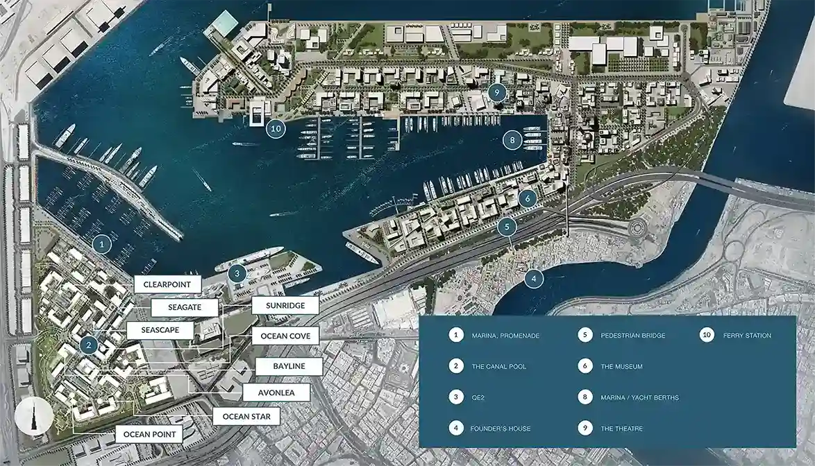 Marina Place 1 at Mina Rashid Yachts & Marina masterplan Image