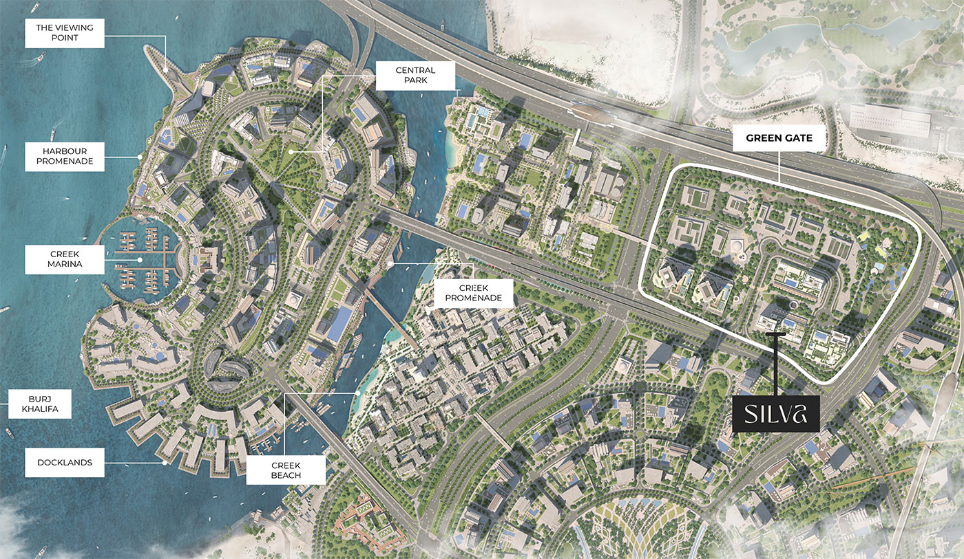 Silva by Emaar Properties masterplan