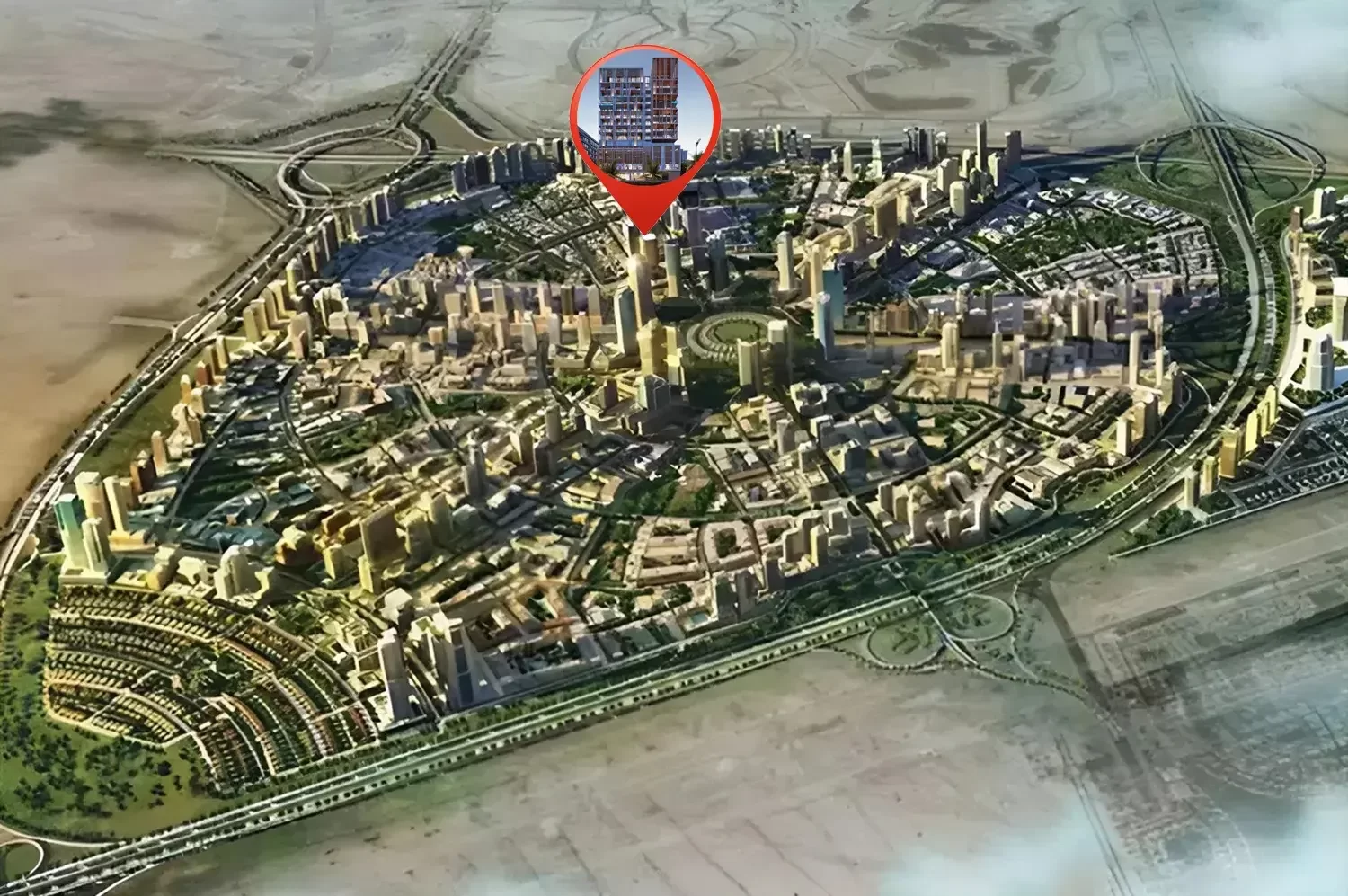AB Cavalier at JVC masterplan